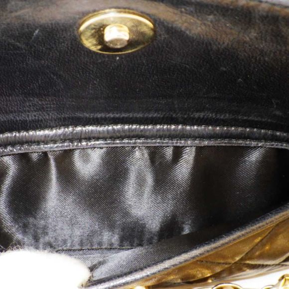 Chanel Matelasse Chain Shoulder Lambskin Black - Picture 7 of 8